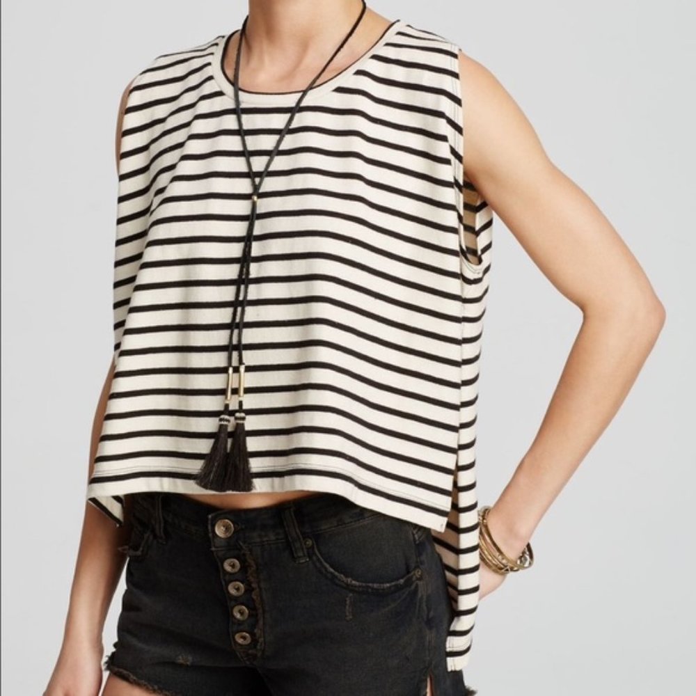 We The Free People Sleeveless Top Striped